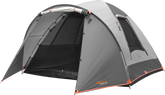 6V Tanami Series II Dome Tent with Front Vestibule, Easy Assemble, Heavy Duty Floor, Shock Corded Fibreglass & Steel Poles, Ultrafine Mesh, J Hook Connections, Airlite Vents, Waterproof Fly, Carry Bag with Handles